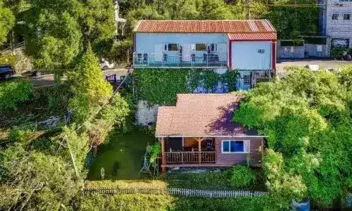 藍天花園空拍照